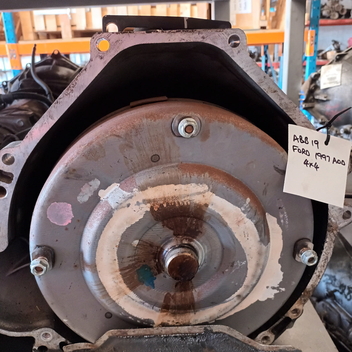 FORD TRANSMISSION AODE WITH TRANSFER CASE EX LATE MODEL 302 EFI 1997 I ...