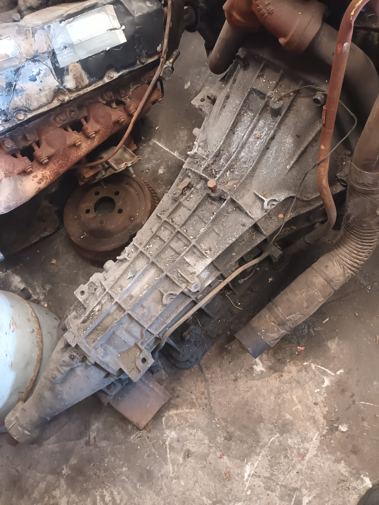 TRANSMISSION EX 7.3 LITRE POWERSTROKE ENGINE (BURNT)
