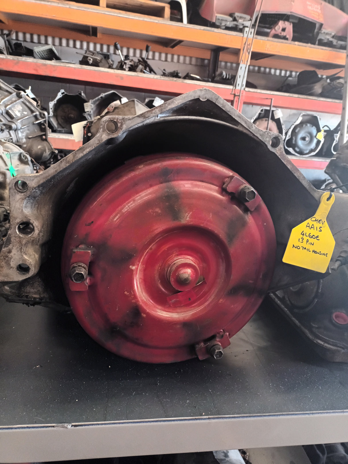 CHEV TRANSMISSION 4L60E. IN REBUILDABLE CONDITION.