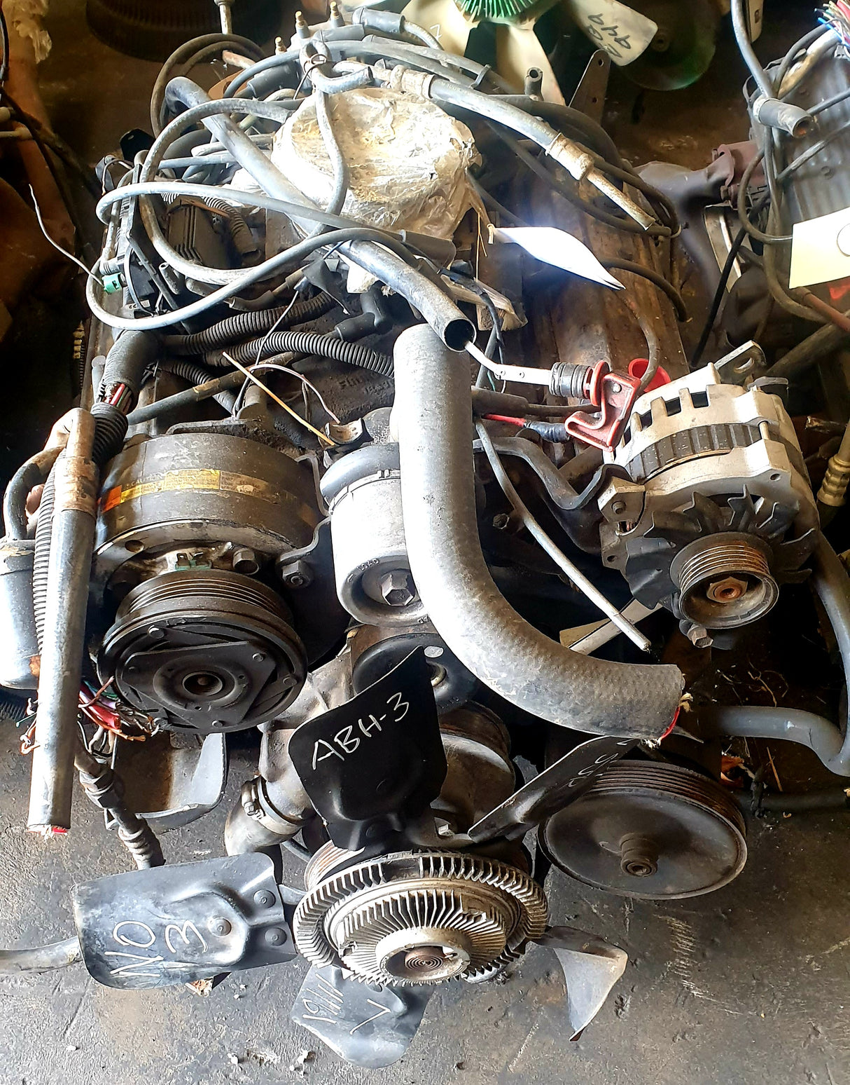 Chev 350 Engine Used