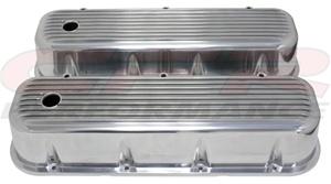 VALVE COVERS CHEV BB TALL ALLOY POLISHED