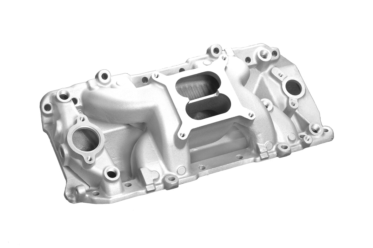 INTAKE MANIFOLD CHEV BB OVAL PORT AIR GAP