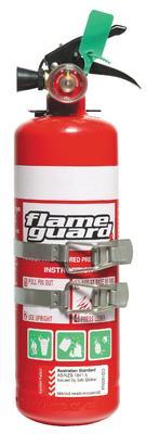 FIRE EXTINGUISHER 1KG WITH METAL BRACKETS