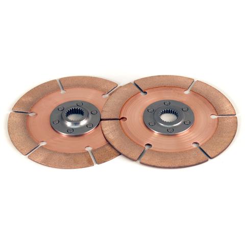 DISC PACK CERAMETALLIC 7.25" TWIN PLATE 1 3/8 X 10 SPLINE 64185-7-AA 08