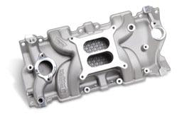 WEIAND INTAKE MANIFOLD SB CHEV STREET WARRIOR DUAL PLANE ALLOY