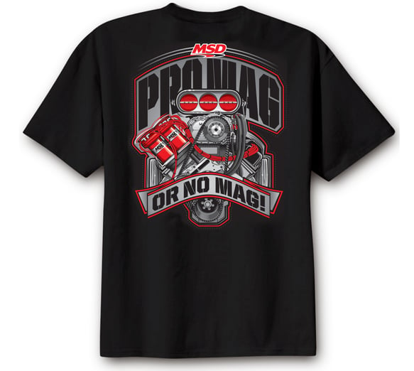 T-SHIRT MSD PRO MAG BLACK 2XL