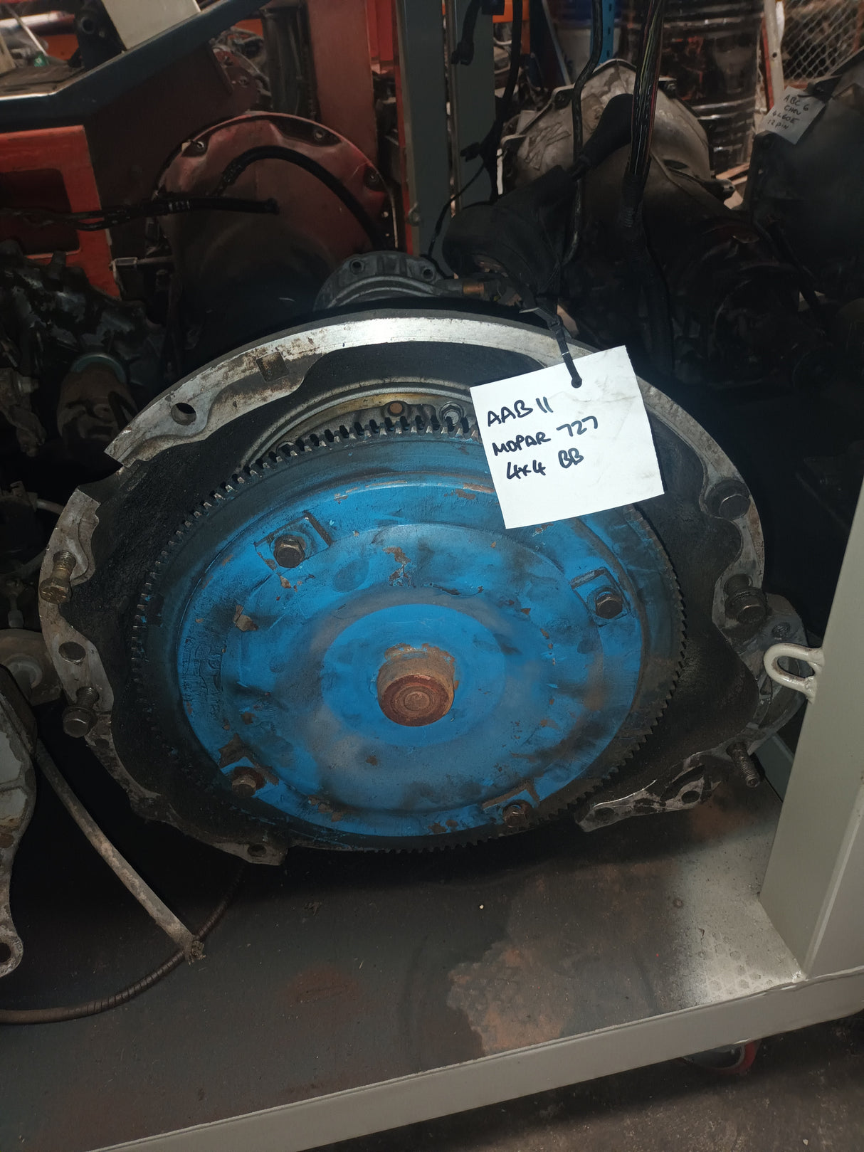 CHRYSLER SB 727 4 X 4 AUTO TRANS. IN REBUILDABLE CONDITION.