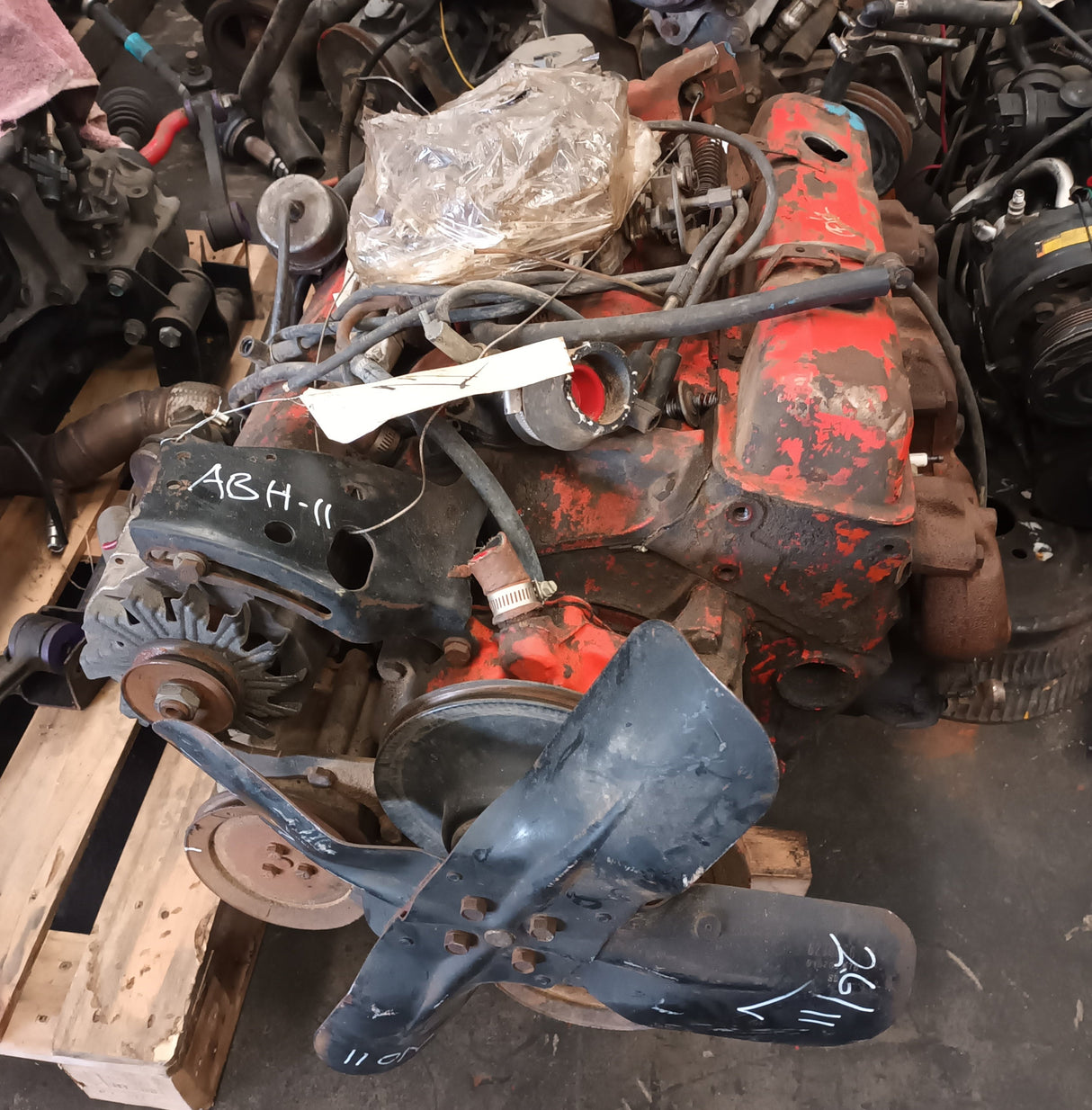 CHEV 400 2 BOLT BLOCK CASTING 3951509 USED ENGINE IN REBUILDABLE CONDITION