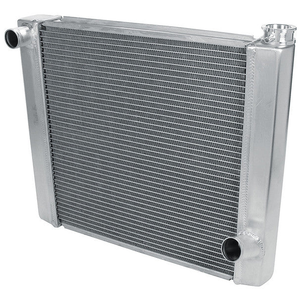 SRP RADIATOR ALLOY RACE, 19' X 22' CHEV .L/H TOP INLET.R/H LOWER.