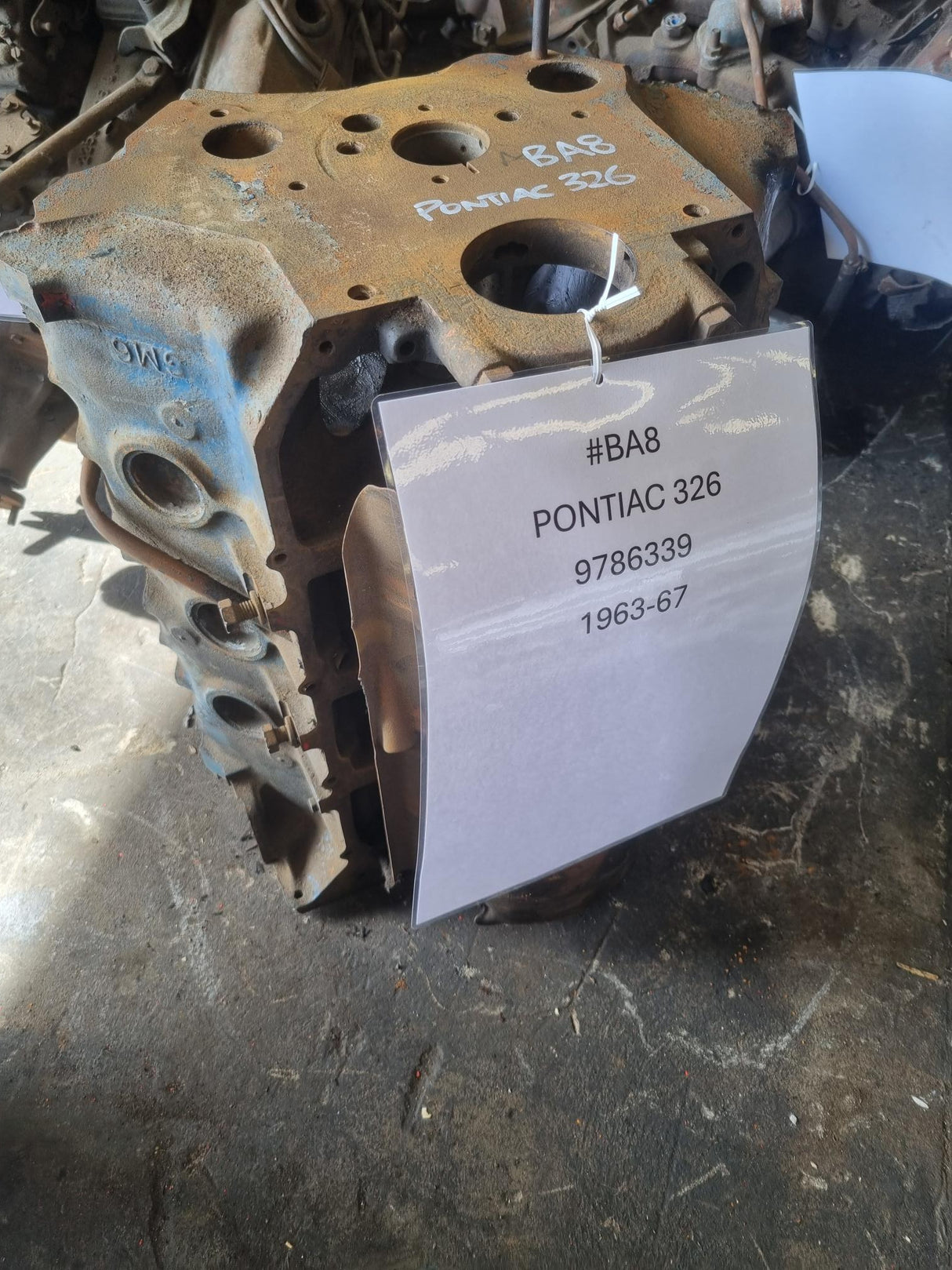 PONTIAC 326 BLOCK 36339 1963-67