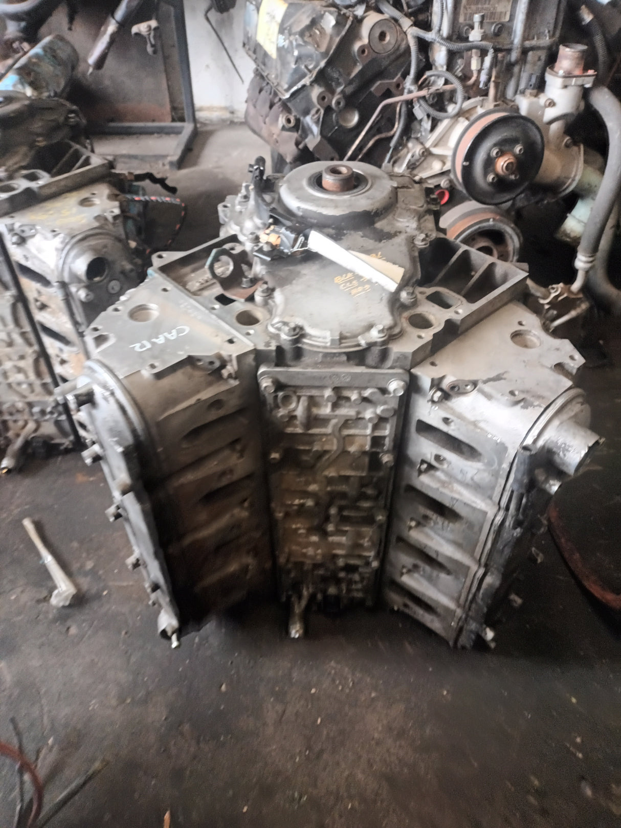 GM LS 5.3 LONG ENGINE ALLOY BLOCK USED IN REBUILDABLE CONDITION