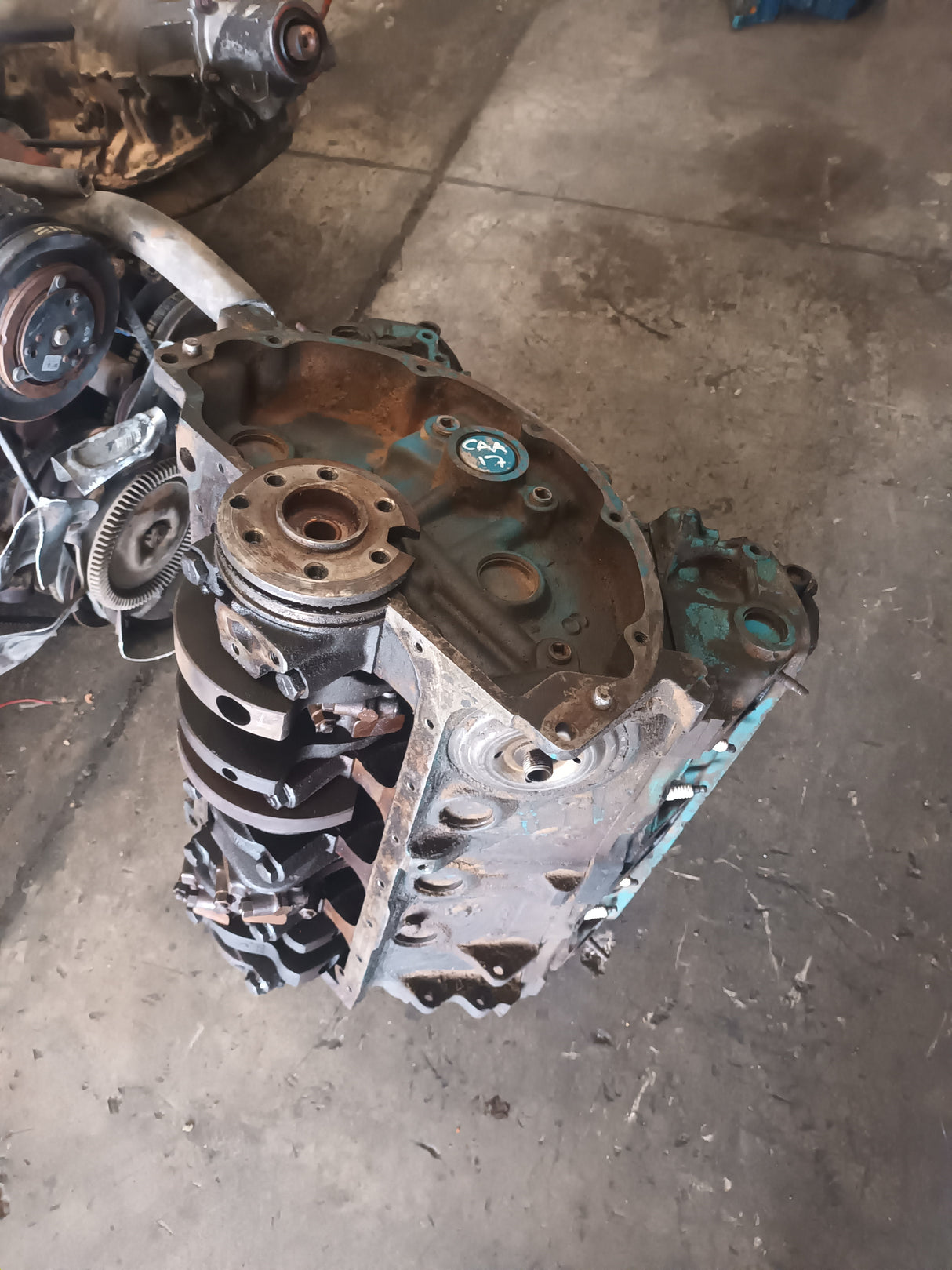 MOPAR 360 LONG ENGINE USED IN REBUILDABLE CONDITION