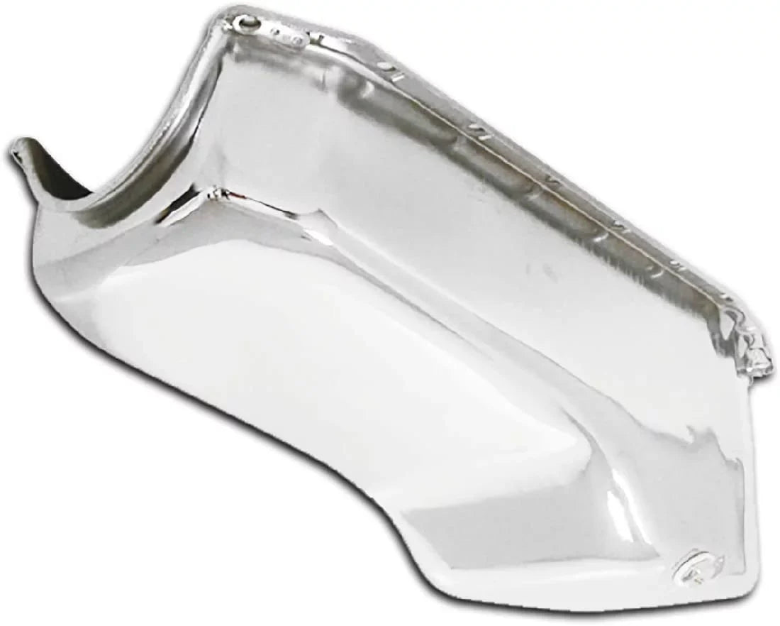 OIL PAN CHEV SB RH DIPSTICK 1980-85 CHROME