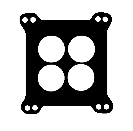 HOLLEY BASE GASKET 4V 4HOLE