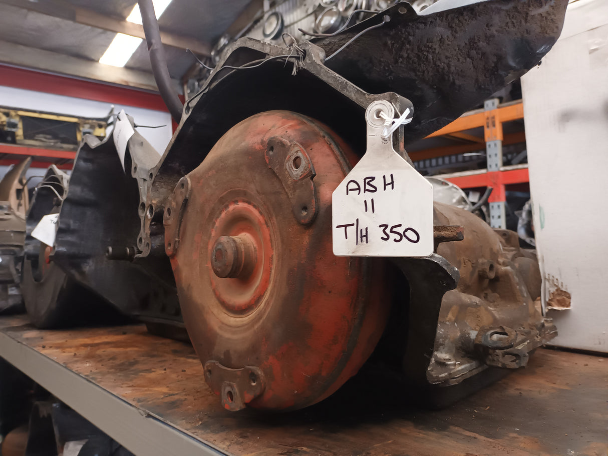 CHEV TRANSMISSION TH350 LONG TAILSHAFT USED IN REBUILDABLE CONDITION
