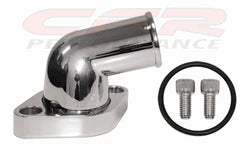 WATER NECK CHEV SB SWIVEL 15DEG POLISHED ALLOY