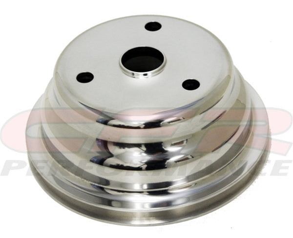 CRANK PULLEY CHEV SB LWP SINGLE ROW