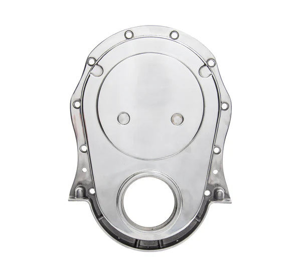 TIMING COVER CHEV BB ALLOY POLISHED