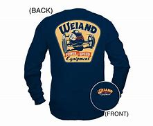 T-SHIRT WEIAND LS NAVY LARGE