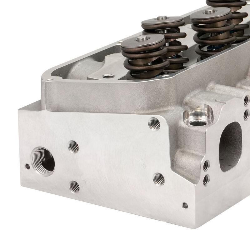 CYLINDER HEADS FORD 351C SRP ALLOY BARE 231CC INTAKE RUNNER VOLUME 72CC COMB CHAMBER, INTAKE VALVE 2.10", EXHAUST VALVE 1.65" USE PLUG AUT-3922