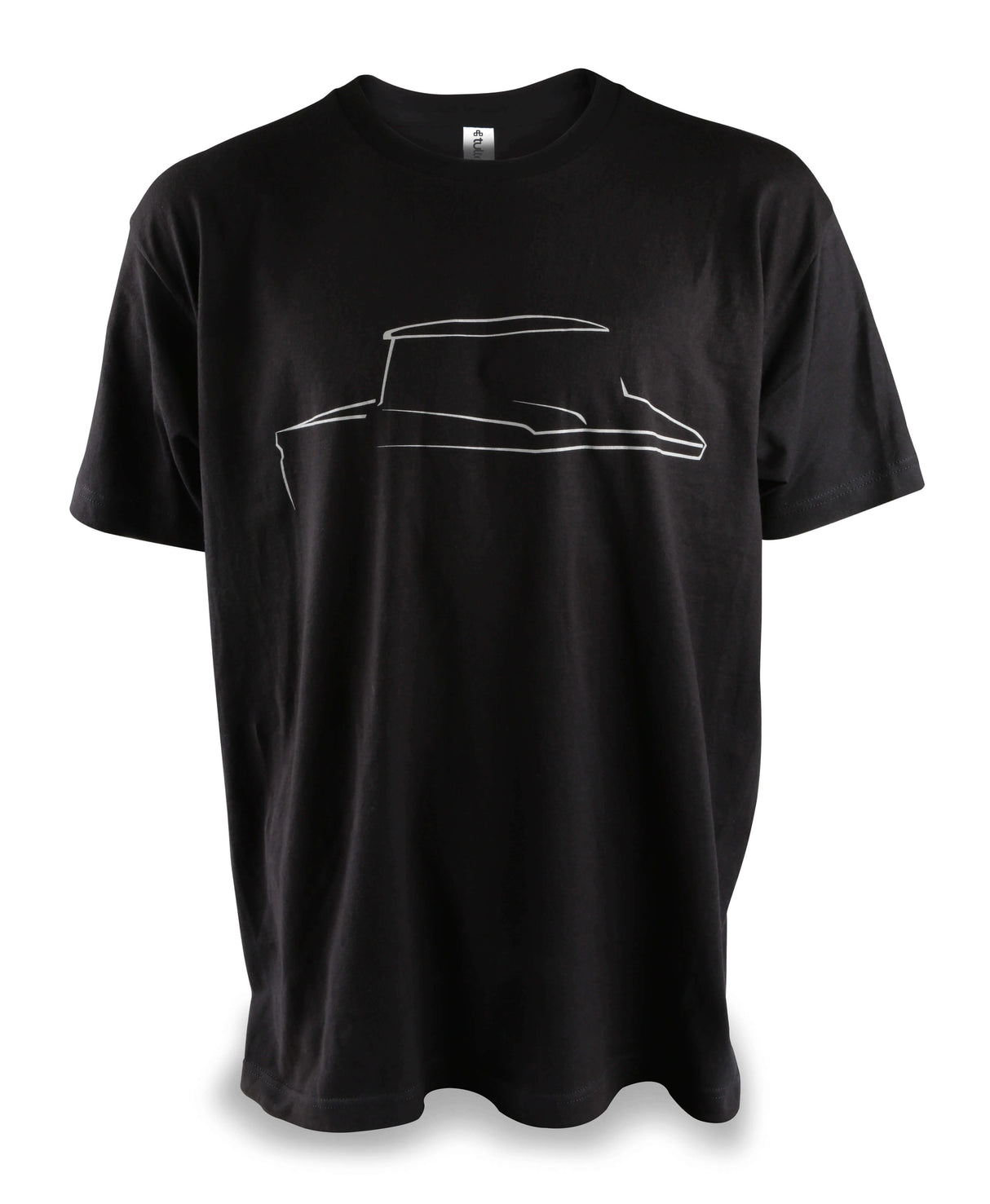 T-SHIRT CLASSIC TRUCK C10 BLACK LARGE