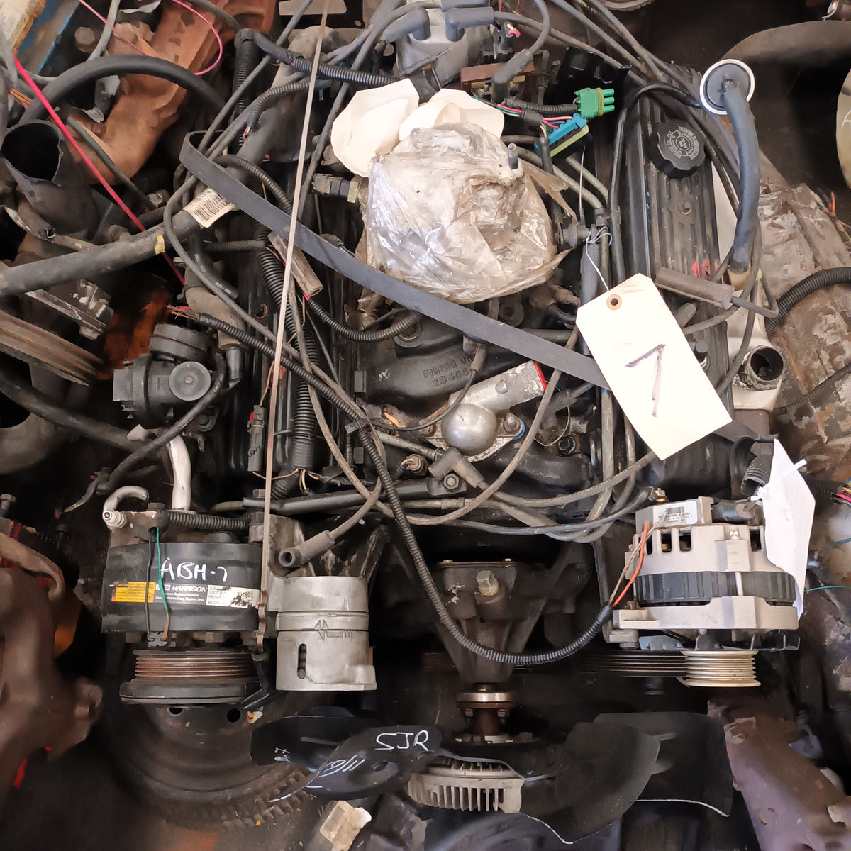 CHEV 305 1987-91 ROLLER BLOCK CASTING 14093627 USED ENGINE IN REBUILDA ...