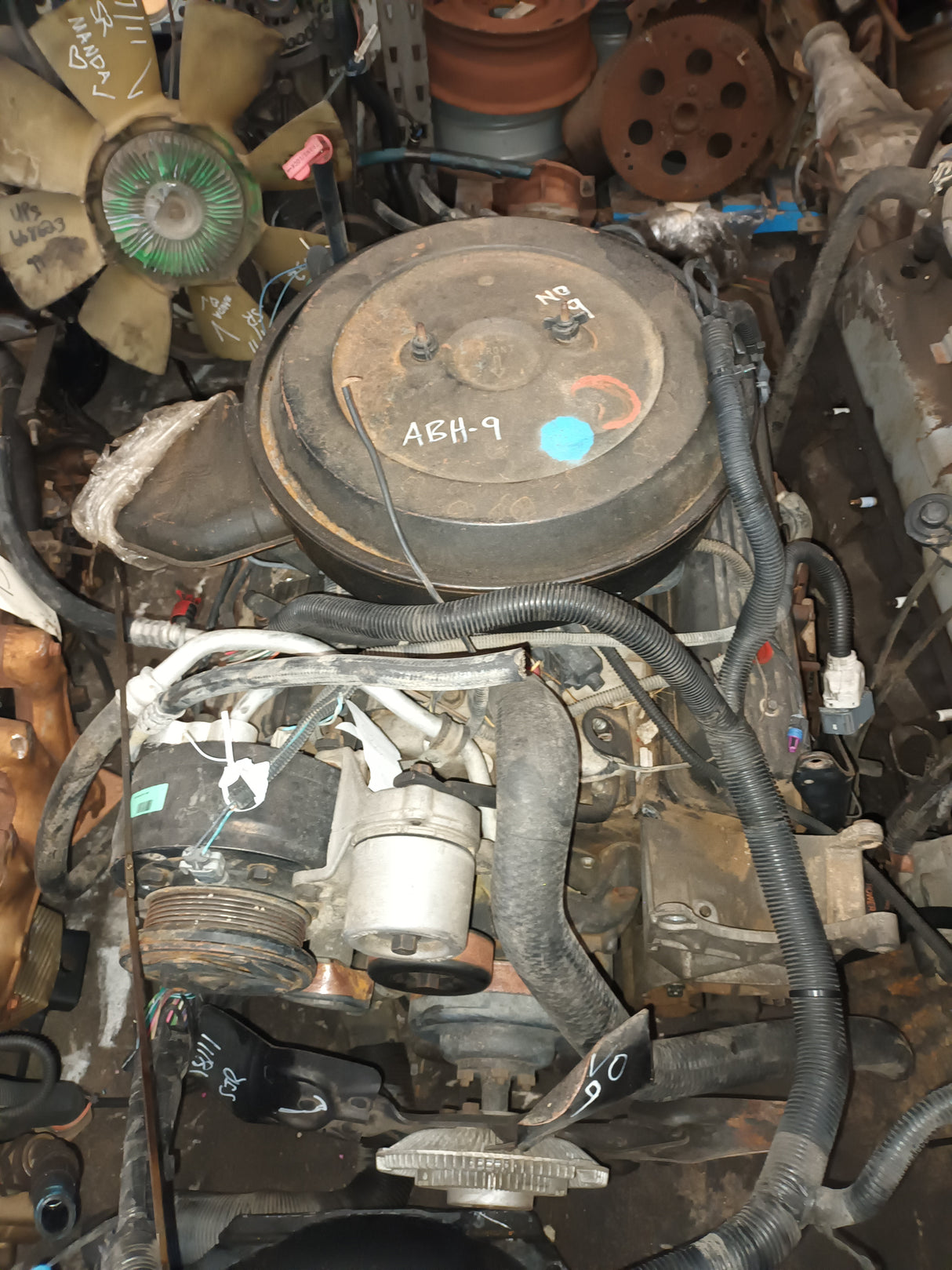 CHEV 350 1986-95 BLOCK CASTING 10243880 USED ENGINE IN REBUILDABLE CONDITION