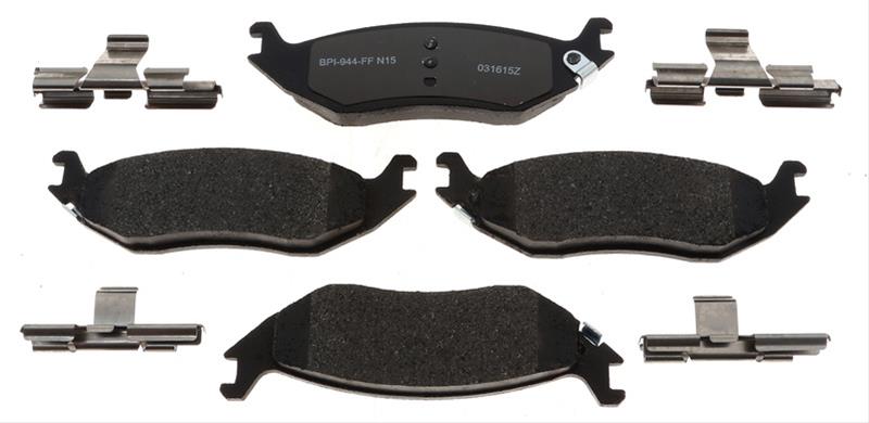 DISC BRAKE PADS DODGE REAR 2002 - 03