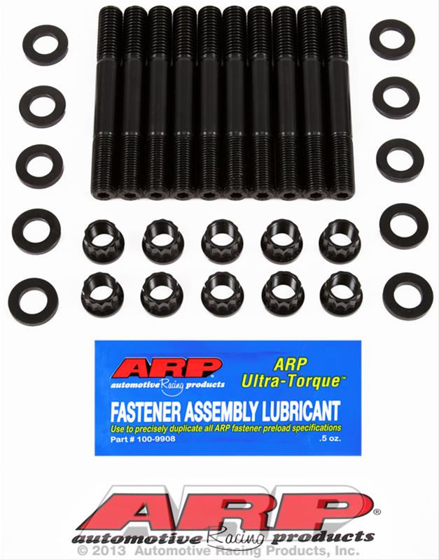 ARP MAIN STUD KIT. FORD 2000, WITH 12PT NUTS HI PERF RACE.