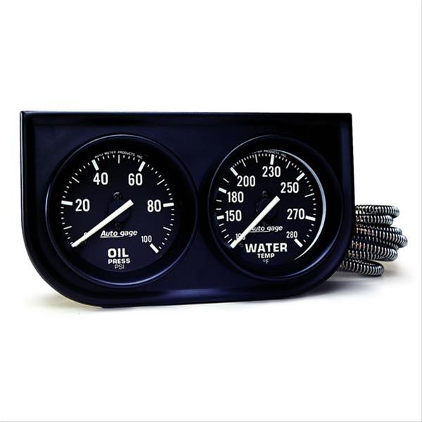 GAUGE CONSOLE BLACK FACE FULL SWEEP OP, WT 2392