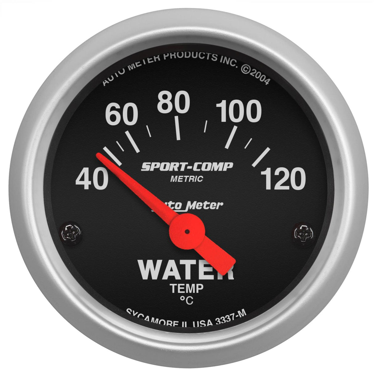 SPORT COMP 2 1/16" WATER TEMP ELECTRIC CELCIUS 3337-M