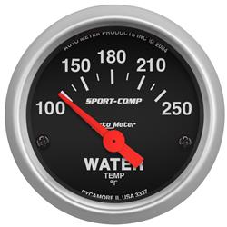 SPORT COMP 2 1/16" WATER TEMP ELECTRIC 3337