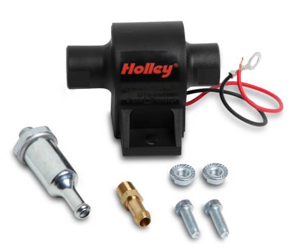 HOLLEY FUEL PUMP ELECTRIC MIGHTY MITE  4-7 PSI 32 GAL W/FILTER