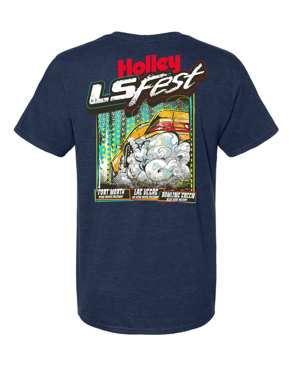 T-SHIRT LS FEST BURNOUT LARGE