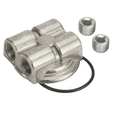 OIL FILTER ADAPTER FORD SIDE PORT 1/2NPT