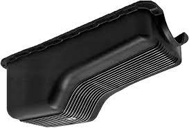 OIL PAN FORD SB ALLOY FINNED BLACK