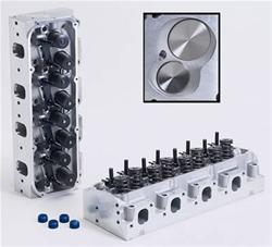 EDELBROCK CYLINDER HEAD. ALUMINUM. FORD 302-351C. COMPLETE. EACH.