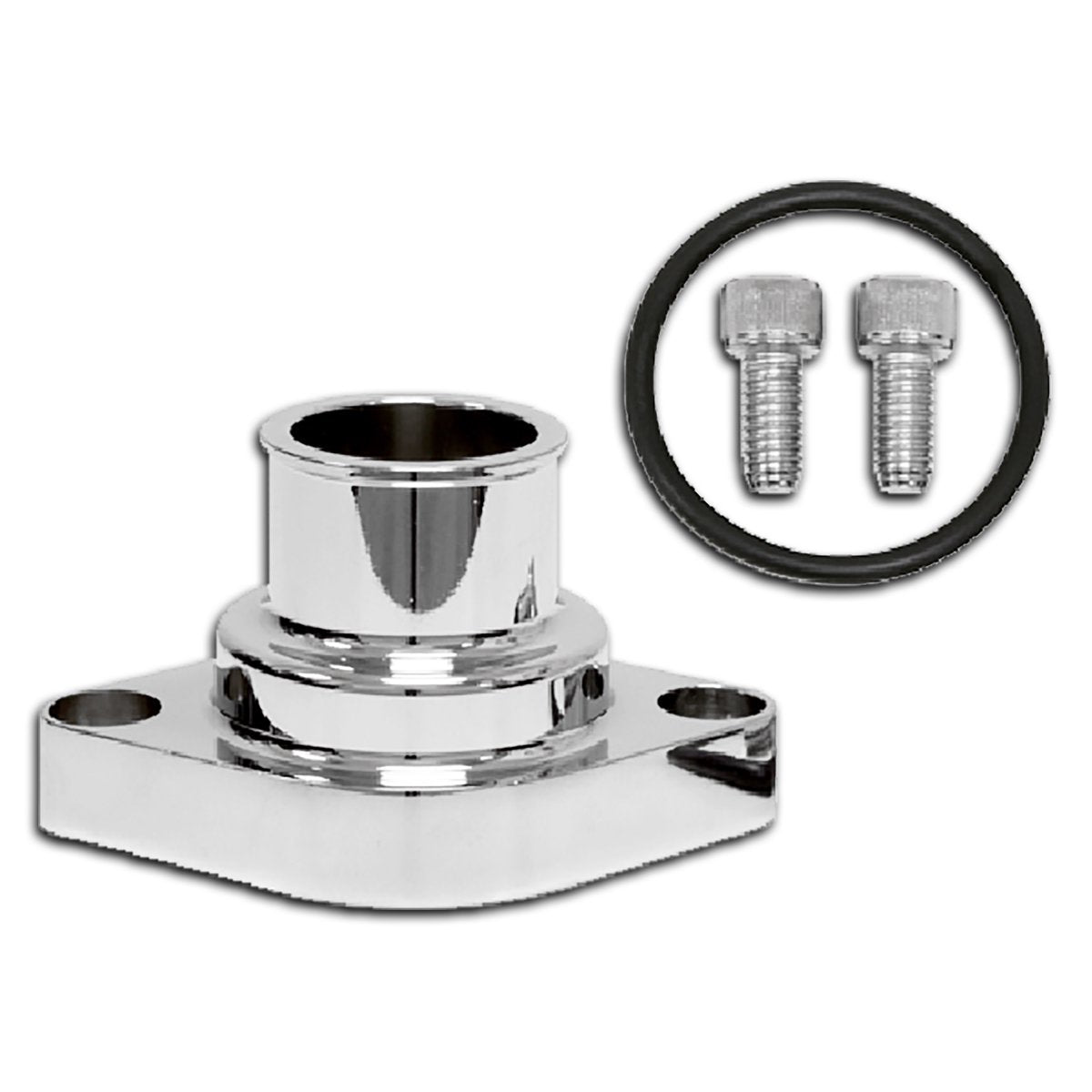 WATER NECK CHEV SB STRAIGHT POLISHED Silvester V8