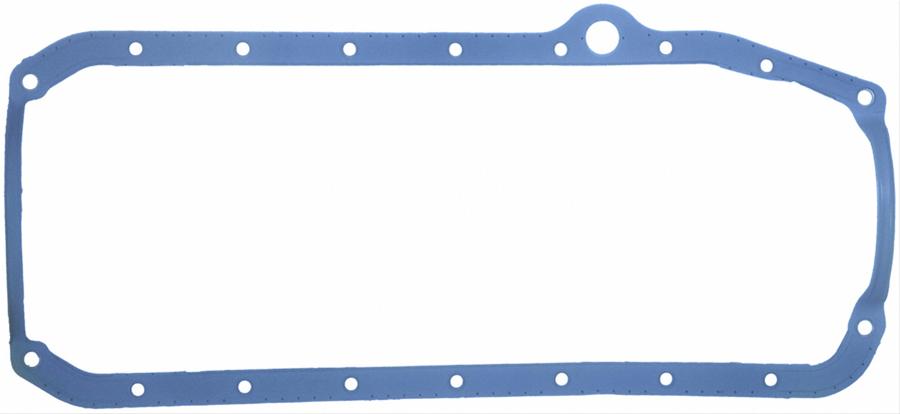 OIL PAN GASKET CHEV SB EARLY 1 PIECE RUBBER 1885