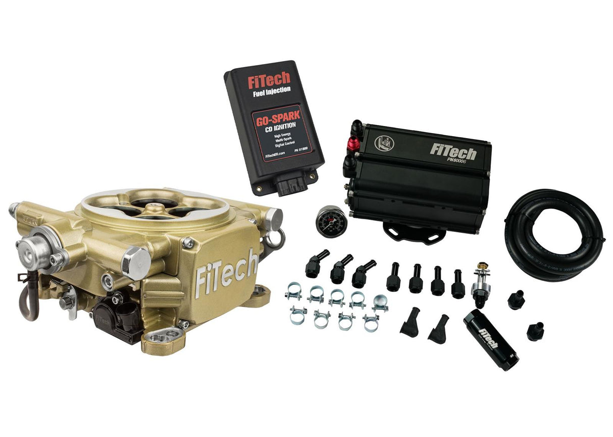 FITECH INJECTION KIT GO STREET 600HP WITH MINI FORCE FUEL 35505