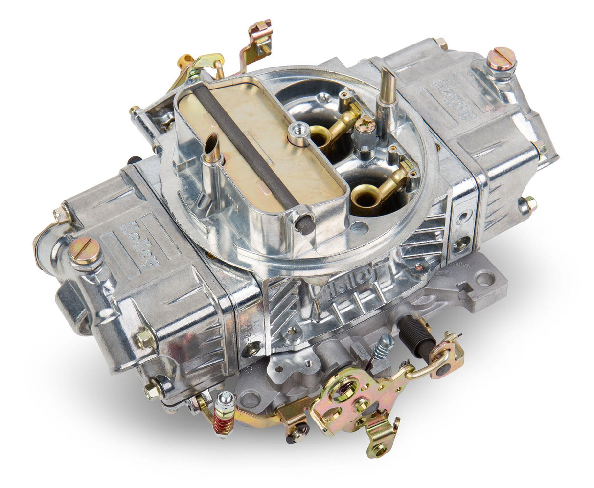 HOLLEY CARBURETOR 600CFM DOUBLE PUMP SILVER SERIES 4776S