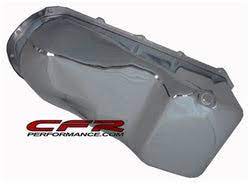 OIL PAN PONTIAC 265-455 CHROME