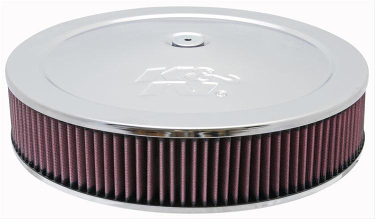 AIR CLEANER . 14X3" with 7/8" DROP BASE KIT.