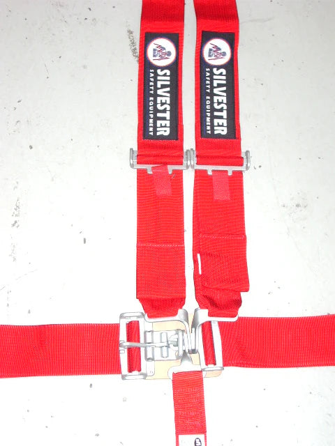 HARNESS SET LEVER LATCH 5PT RED