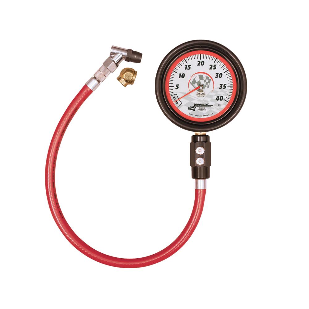 TYRE PRESSURE GAUGE 3.5'' 0-40 PSI.