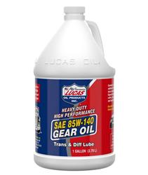 LUCAS 85W140 HD GEAR OIL 1 GAL