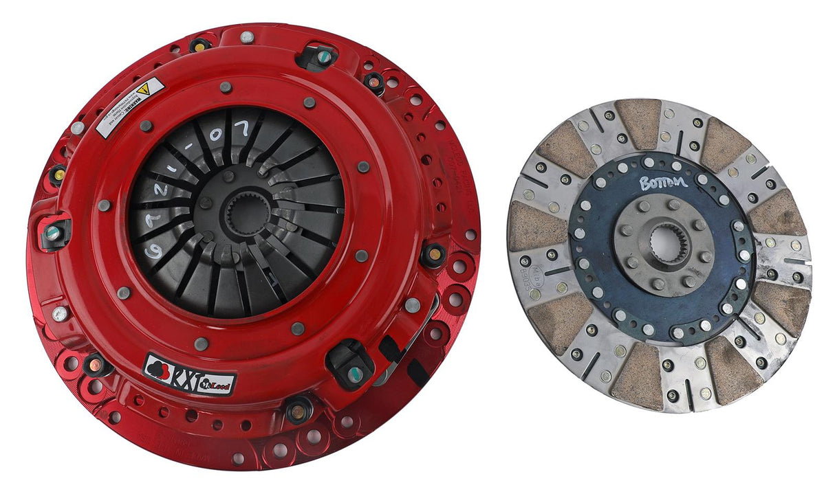 CLUTCH KIT RXT TWIN PLATE CHEV 1 1/8" x 26 SPLINE 1000HP SUIT LARGE FLYWHEEL