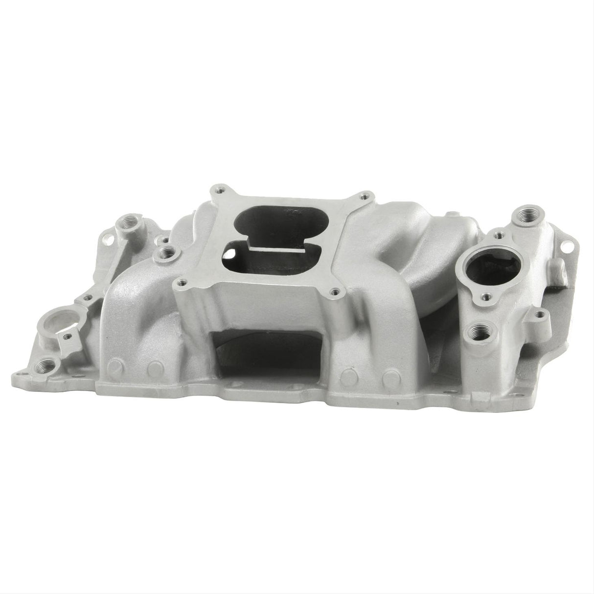 INTAKE MANIFOLD CHEV SB AIR GAP 1957-95 DUAL PATTERN