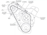 ALTERNATOR BRACKET FORD 1979-93 5LTR POLISHED