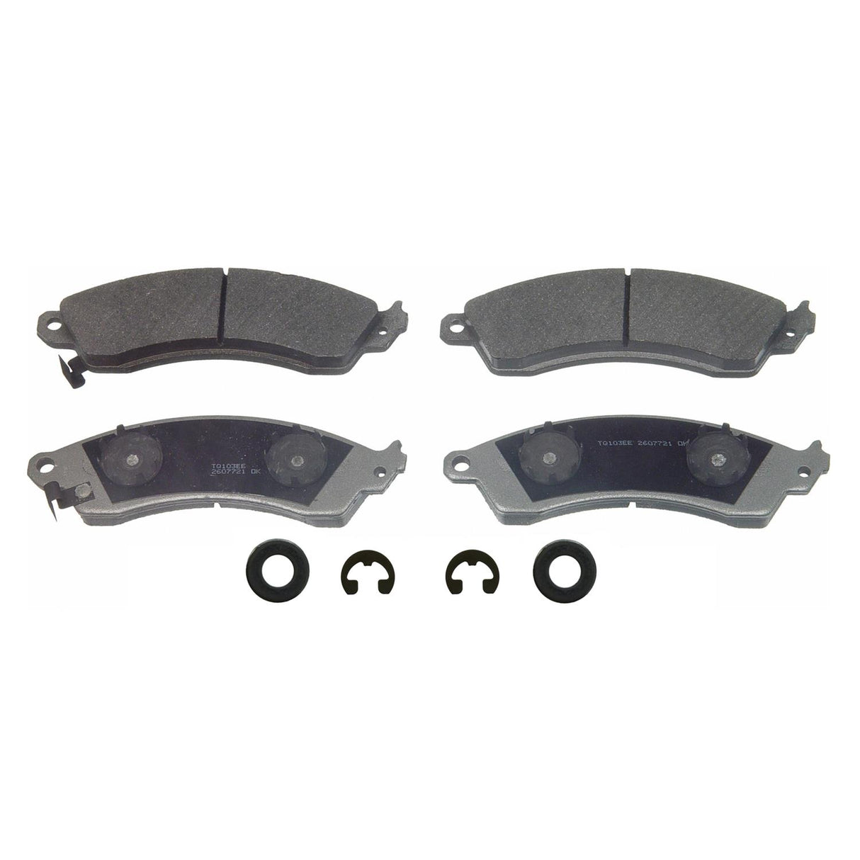 BRAKE PADS CORVETTE FRONT 1988-96